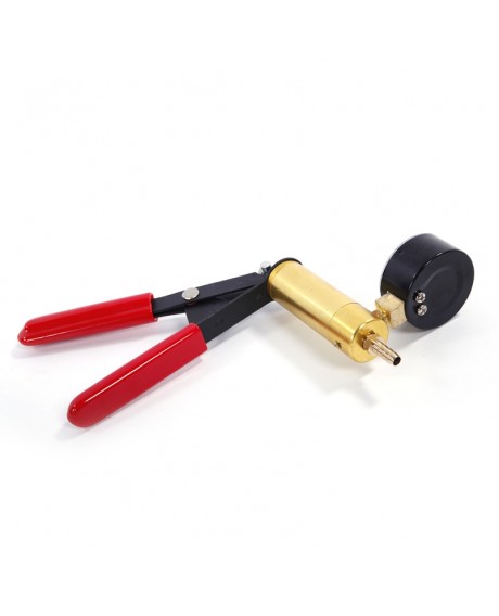 Manual Simple Vacuum Pump Red & Golden