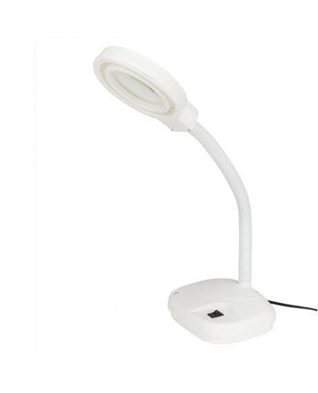 YC-869 Small Size Reading Lamp Magnifying Glass Cool White Light White