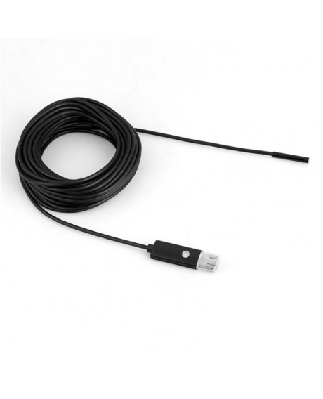 2M 2-in-1 6-LED 5.5mm Lens Waterproof Android/PC Endoscope Inspection Borescope Camera