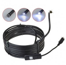 5M 6-LED 5.5mm Lens IP67 Waterproof 1.3MP Endoscope for Android