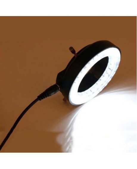 60 LED Adjustable Ring Light Illuminator Lamp For STEREO ZOOM Microscope