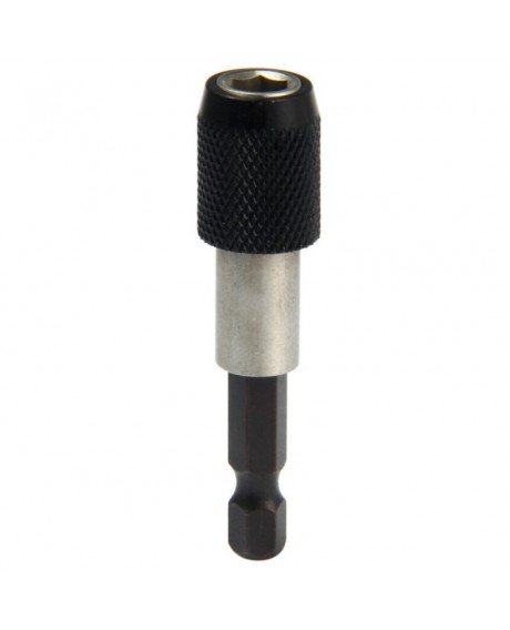 1 / 4 Inch Socket Extension Bar Driver Bit Adapter Hex Shank for Electronic Drill Black