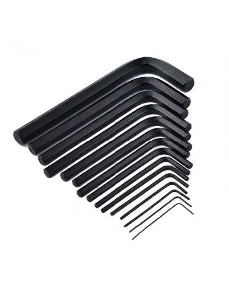 30pcs Hex Wrench Gray Black Boxed Amazon Aliexpress Best Selling Metric Hex Wrench Gray