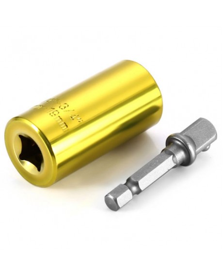 7-19mm Universal Wrench Socket Repair Ratchet Tools Golden