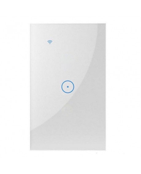 WIFI Smart Wall Light Touch Switch 1 Gang Home Intelligent Phone Control Switches Panel US Plug