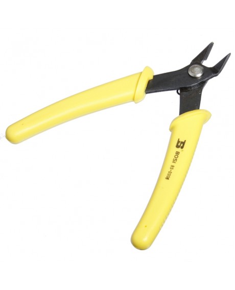5 inch BOSI High Carbon Steel Sharp Mouth Mini Pliers BS203065 Yellow