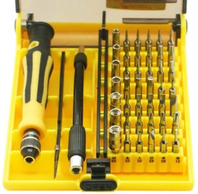 JACKLY 6089B 45-in-1 Multifunction Screwdriver Repair Tool Kit