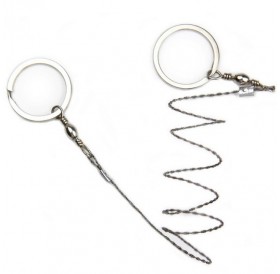 Free Soldier Outdoor Survival Fret Saw Camping Wildness Stainless Steel Wire Saw Tool Equipment