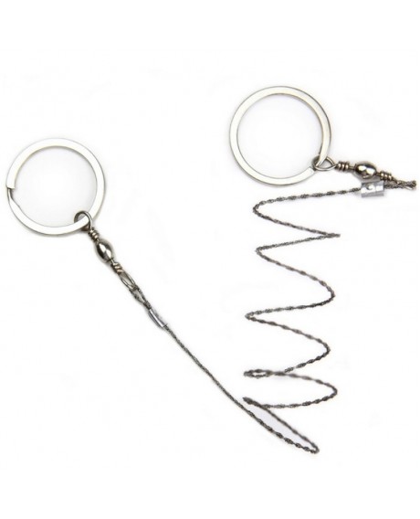 Free Soldier Outdoor Survival Fret Saw Camping Wildness Stainless Steel Wire Saw Tool Equipment