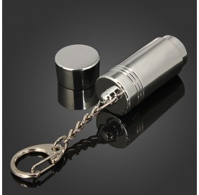 2Pcs 6000GS Magnetic Bullet EAS Tag Detacher for Security Tag Hook Silver