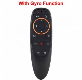 G10 2.4GHz Wireless Voice Air Mouse Remote Control for Android TV BOX / Smart TV / PC - With Gyro Sensing