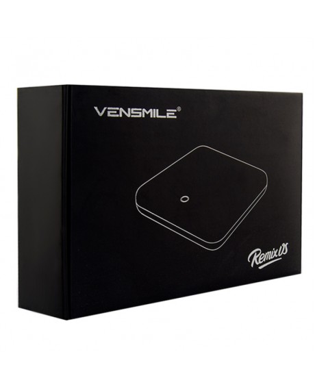 Vensmile U1 Remix OS 2.0 2GB+32GB Android 5.1.1 OS TV Box Player US Plug Black
