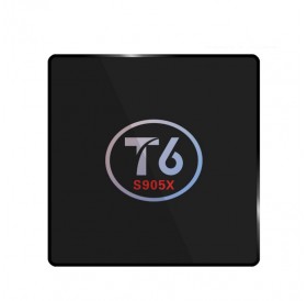 T6 Amlogic S905X Quad Core 1GB RAM 8GB ROM TV Box US Plug Black