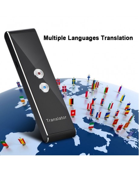 Multi-Language Smart Voice Translator Portable 1200dpi Two-Way Real Time Speech Translator For Learning Travelling Business Meeting