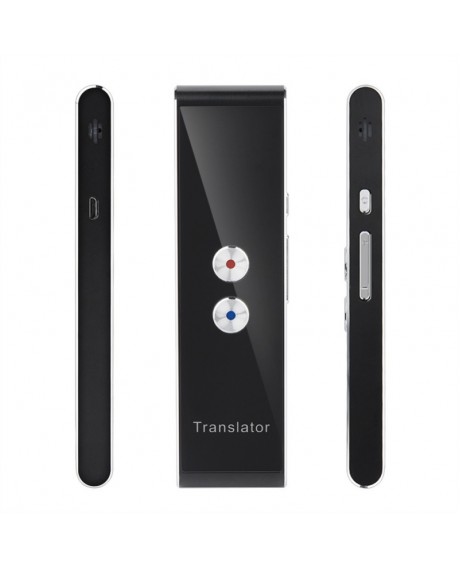 Multi-Language Smart Voice Translator Portable 1200dpi Two-Way Real Time Speech Translator For Learning Travelling Business Meeting