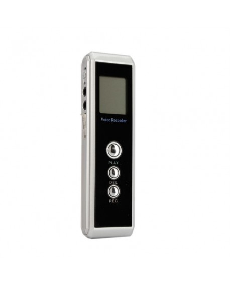 2GB DVR-956A USB Flash Digital Voice Recorder with MP3 Function Black