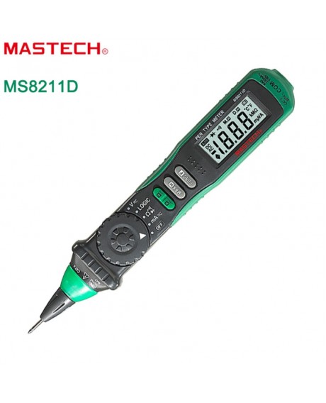 MASTECH MS8211D Pen Auto Range Digital Multimeter Logic Test Voltage Detector