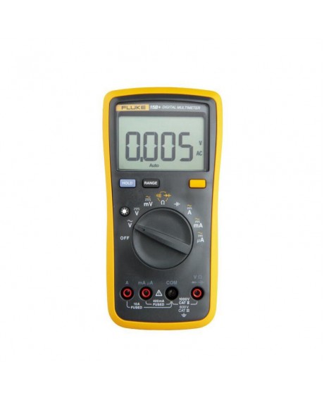 Fluke 15B F15B+ Professional Auto Range CountsAC/DC Voltage Current Resistance Meter Capacitance Frequency Digital Multimeter Tester