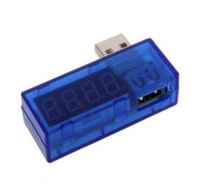 USB Charge Current & Voltage Tester Mobile Power Tester for F036 Blue