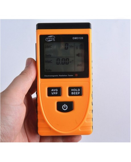 LCD Digital Electromagnetic Radiation Detector Meter Home Equipment
