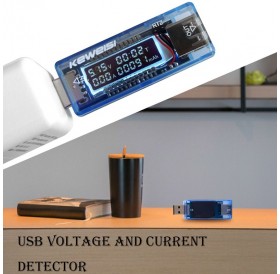 KEWEISI USB Charger Doctor Capacity Time Current Voltage Detector Battery Tester Meter Mobile Power 3V-9V Worldwide Universal