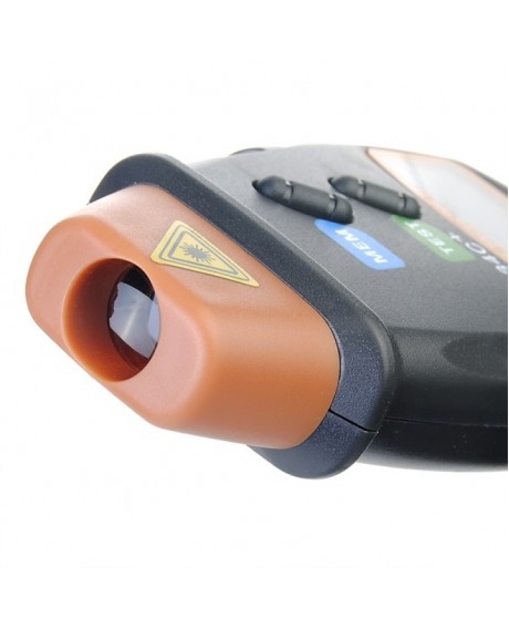 Handheld LCD Digital Laser RPM Tachometer Non-Contact Measurement Tool