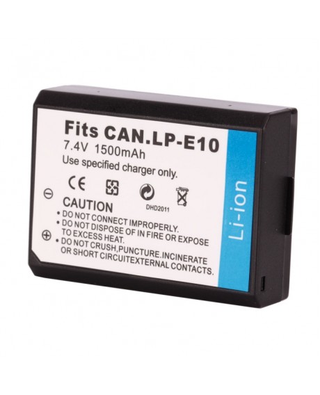LP-E10 Battery for Canon EOS 1100D Rebel T3 X50