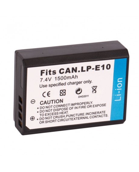 LP-E10 Battery for Canon EOS 1100D Rebel T3 X50