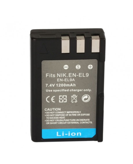 EN-EL9 EN-EL9A Compatible Battery for Nikon D40 D40x D60
