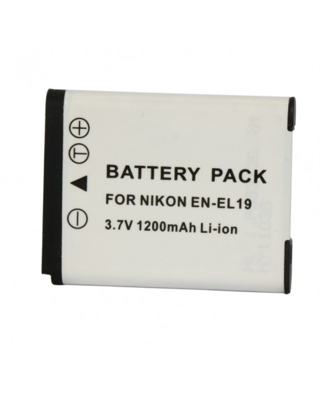 EN-EL19 Battery for Nikon Coolpix S2500 S3100 S4100