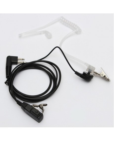 Earpiece Headset Mic PTT 2 Pin for Motorola Radio GP88 VHF/UHF Spirit