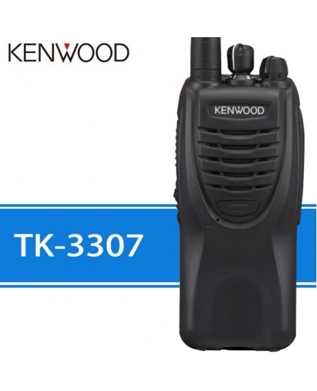 2pcs Kenwood TK-3307 16CH UHF 2 Way Radio Walkie Talkie Transceiver Rechargeable