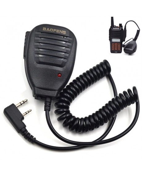 Baofeng Mini Shoulder Microphone Handheld Speaker Mic for Portable Two Way Radio Walkie Talkie BF-888S UV-5R UV-5RE UV-6R
