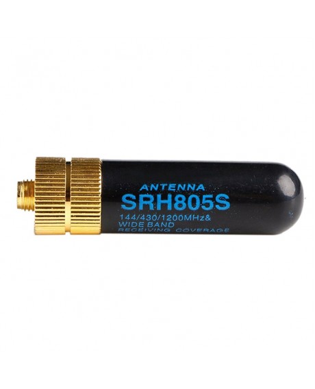 Mini SRH-805S 5CM SMA-F 144/430MHZ VHF/UHF Female Dual Band Antenna for Baofeng GT-3 UV-5R BF-888s Walkie Talkie Accessories