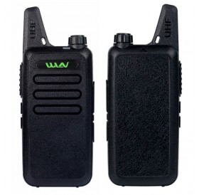 WLN KD-C1 UHF 400-470 MHz Transceiver Two Way  Walkie Talkie - Black