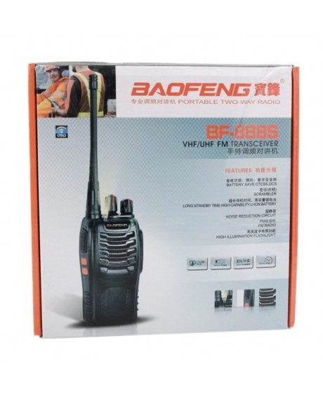 BaoFeng BF-777S 400-470MHz 16CH Handheld Walkie Talkie Interphone