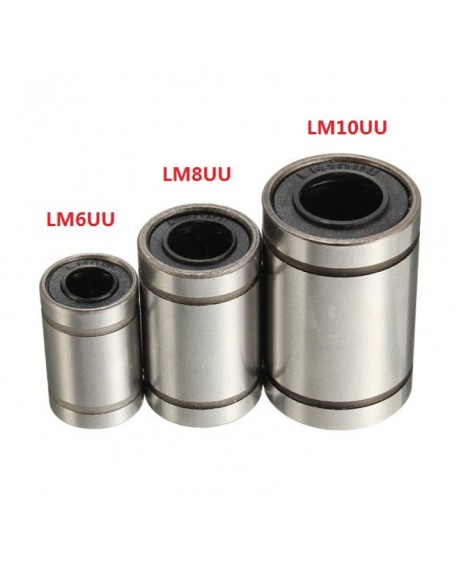 LM6UU Linear Bearing Steel 3D Printer Accessories (6*12*19)