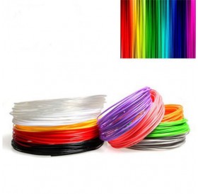 20pcs 10m 1.75mm ABS Filament for 3D Printer Pen 20-Assorted Color