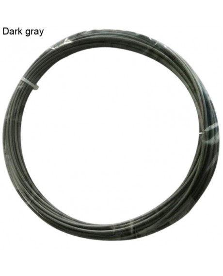 10m 1.75mm ABS Filament High Accuracy 3D Printer Accessories Dark Gray