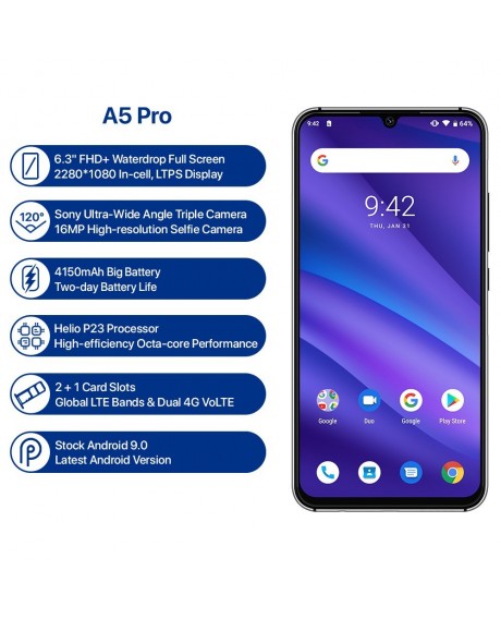(EU-Version) UMIDIGI A5 Pro Mobile Phone