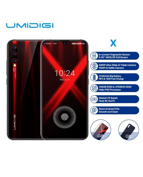 Global Version UMIDIGI X Smartphone For European Union Countries