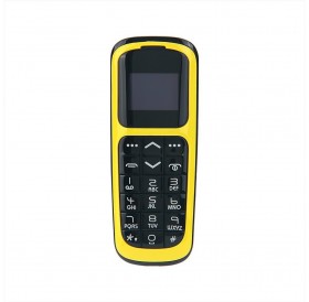 LONG-CZ V2 BT Mini Feature Phone 2G Mobile Phone 0.66-inch 64MB+64MB Big Speaker Loud Volume Voice Changer Phonebook Call SMS Alarm SOS Multilanguage FM