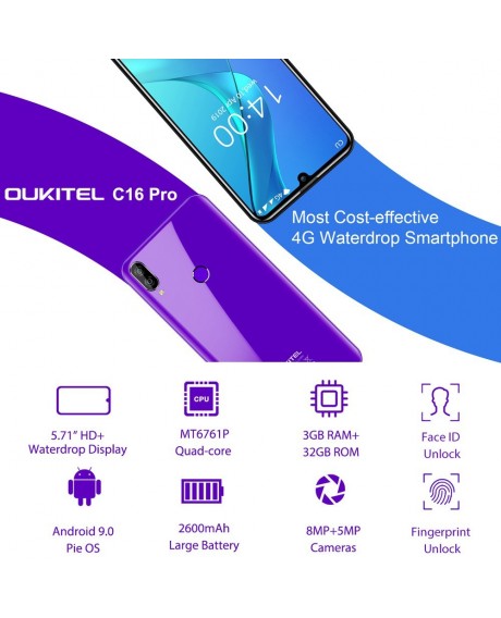 OUKITEL C16 Pro Smartphone