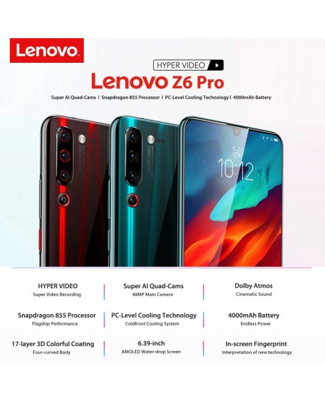 Global Version Lenovo Z6 Pro Mobile Phone