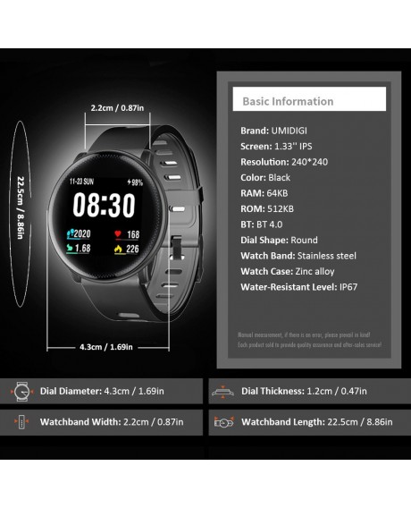 UMIDIGI Uwatch2 Smart Watch