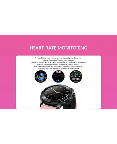 Honor Watch Dream Smart Watch 1.2-Inch AMOLED Color Screen 390*390 PPI 326 GPS GLONASS BeiDou BT 4.2 Real-Time Heart Rate Pressure Sleep Management Multiple Sports Wristwatch for Android 4.4 / iOS 9.0 and above