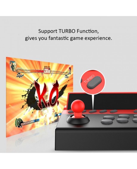 ipega PG-9135 Gladiator -Mobile Version Wireless BT Gamepad Wireless Game Controller for Smartphone/ Tablet / Smart TV iOS 11.0/ Android 6.0 Black