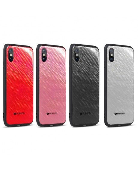 VORSON Bling Phone Case for iPhone X Full-round Protection Durable Anti-scratch Shock-resistance Phone Shell