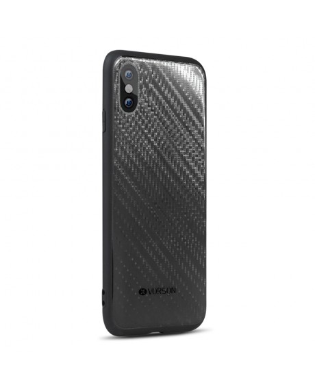 VORSON Bling Phone Case for iPhone X Full-round Protection Durable Anti-scratch Shock-resistance Phone Shell