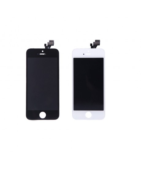 AAA+ Replacement Retina LCD Touch Screen Digitizer Glass Panel Frame Assembly for iPhone 5